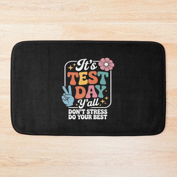 Item preview, It's Test Day Y'all Groovy Testing Day Teacher Student Exam designed and sold by itsnothatweird.