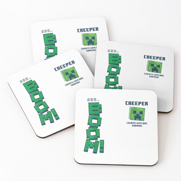 Item preview, Boom Explosion Green Pixel Monster Funny Retro Gamer Art designed and sold by DemetMath.