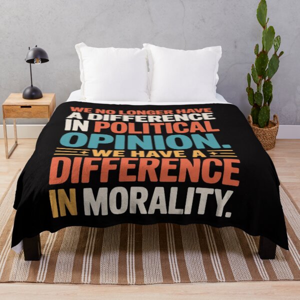 Item preview, We No Longer Have A Difference In Political Opinion Morality designed and sold by ConceptThena.