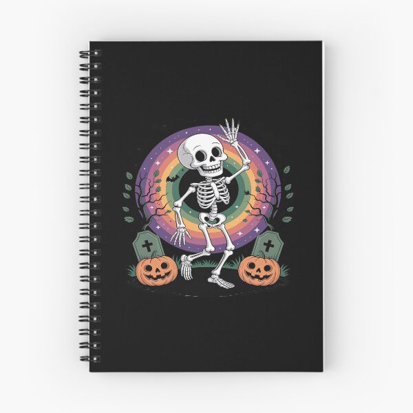 Item preview, Spooky Season Skeleton Dancing Jack O Lantern Halloween designed and sold by Sandrhaus.