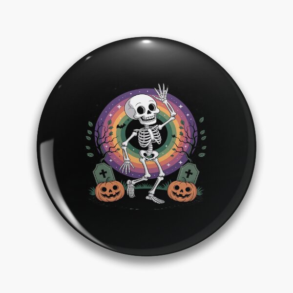 Item preview, Spooky Season Skeleton Dancing Jack O Lantern Halloween designed and sold by Sandrhaus.