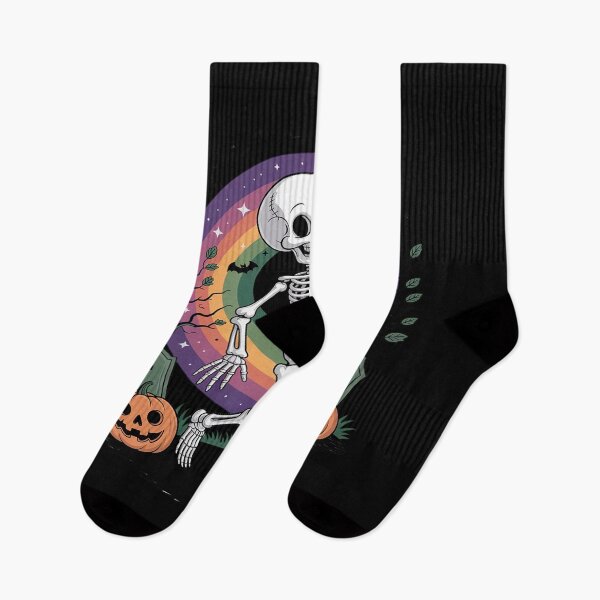 Item preview, Spooky Season Skeleton Dancing Jack O Lantern Halloween designed and sold by Sandrhaus.