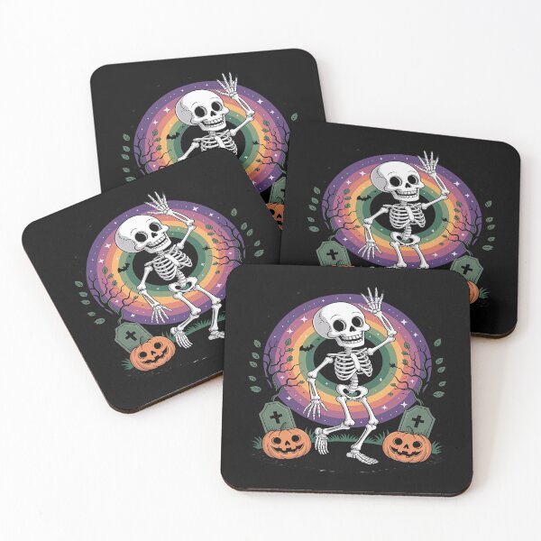 Item preview, Spooky Season Skeleton Dancing Jack O Lantern Halloween designed and sold by Sandrhaus.