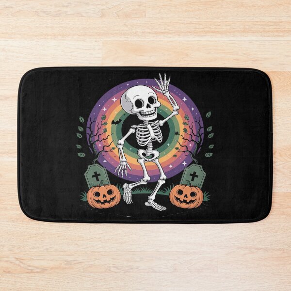 Item preview, Spooky Season Skeleton Dancing Jack O Lantern Halloween designed and sold by Sandrhaus.