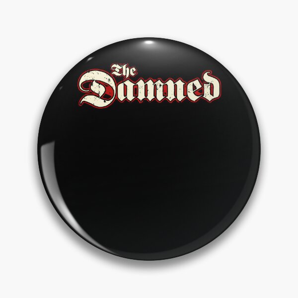 Item preview, The Damned Logo Band Vintage designed and sold by ViolaOrn.