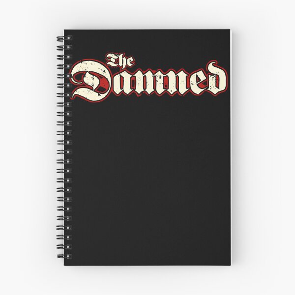 Item preview, The Damned Logo Band Vintage designed and sold by ViolaOrn.
