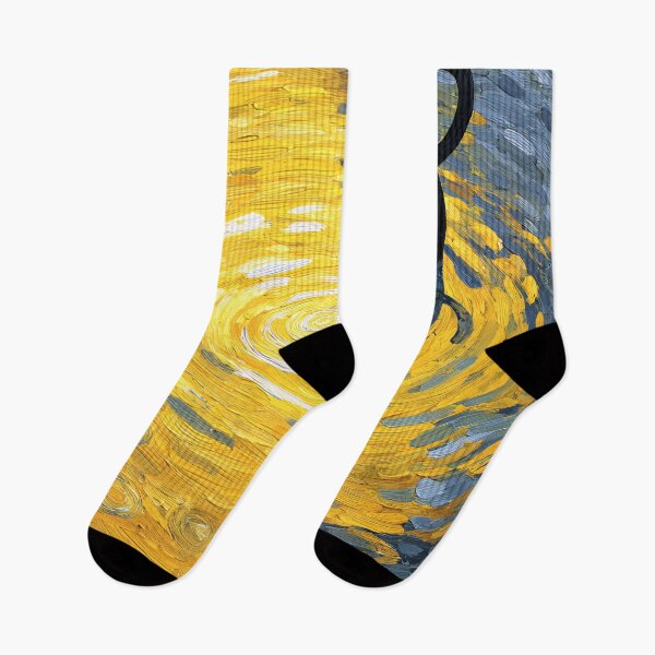 Item preview, Black Cat Walking On Yellow And Blue Water designed and sold by Cat-Wave-Dream.