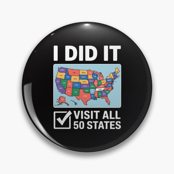 Item preview, Visited all 50 states, USA map for travel champion lover designed and sold by Viepenny.
