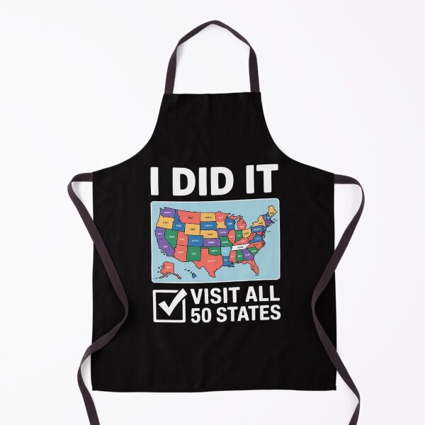 Item preview, Visited all 50 states, USA map for travel champion lover designed and sold by Viepenny.