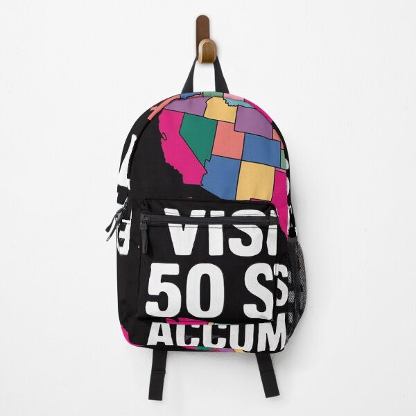 Item preview, Visit all 50 states map USA travel gift designed and sold by Viepenny.