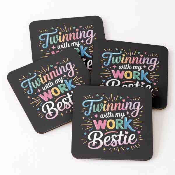Item preview, Twinning With My Work Bestie designed and sold by Viepenny.