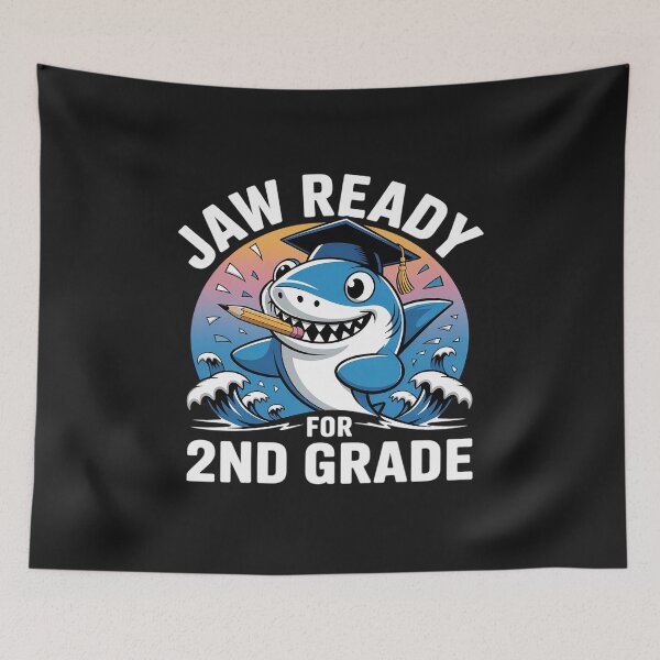 Item preview, Jaw Ready For 2nd Grade Funny Student and Teacher designed and sold by itsnothatweird.