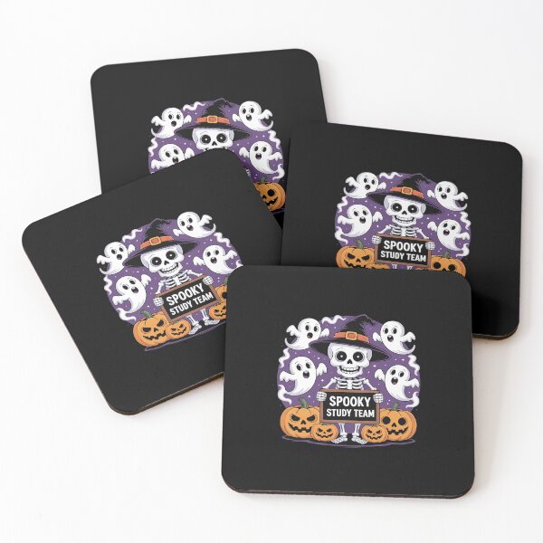 Item preview, Spooky Study Team - Cute Halloween Skeleton Teacher designed and sold by ryukaizox1.