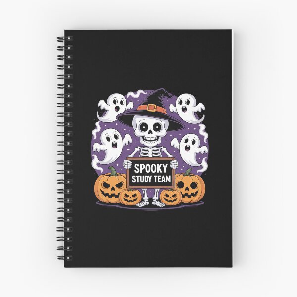 Item preview, Spooky Study Team - Cute Halloween Skeleton Teacher designed and sold by ryukaizox1.