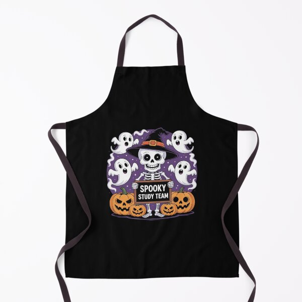 Item preview, Spooky Study Team - Cute Halloween Skeleton Teacher designed and sold by ryukaizox1.