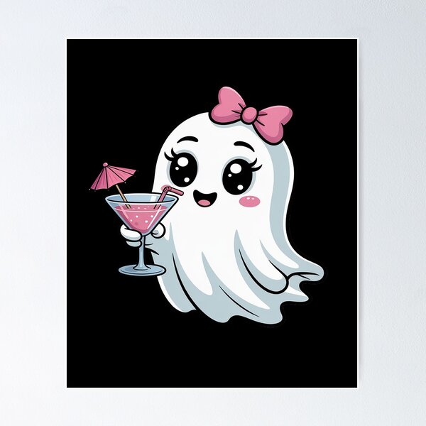 Item preview, Spooky Summerween Halloween Ghost Cute Summer Spooky designed and sold by ryukaizox1.