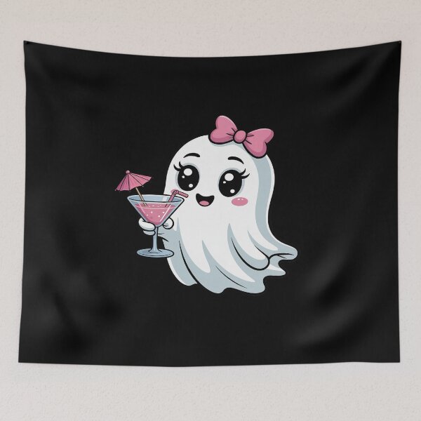 Item preview, Spooky Summerween Halloween Ghost Cute Summer Spooky designed and sold by ryukaizox1.