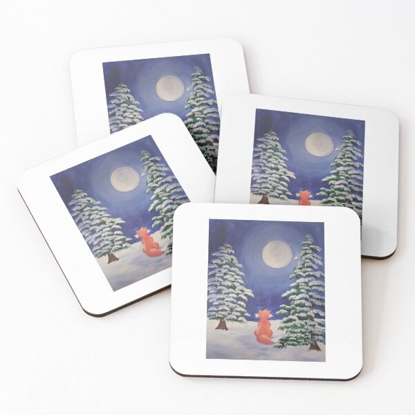 Item preview, Fox in the Moonlight designed and sold by WickedLew.