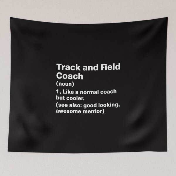 Item preview, Track and Field Coach Definition Gift designed and sold by Viepenny.