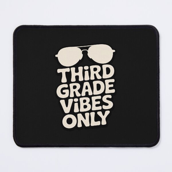 Item preview, Kids 3rd Grade Vibes Only Sunglasses 1st Day of School Youth Kids designed and sold by itsnothatweird.