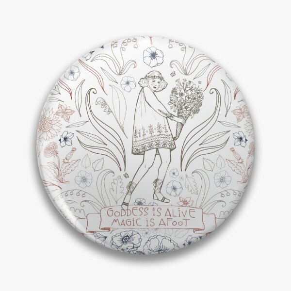 Item preview, Goddess is alive - magic is afoot, Flora; Roman Goddess of spring designed and sold by Goddessart.
