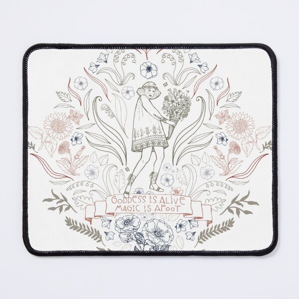 Item preview, Goddess is alive - magic is afoot, Flora; Roman Goddess of spring designed and sold by Goddessart.