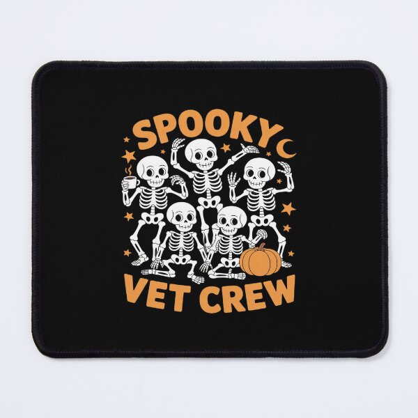 Item preview, Spooky Vet Ccrew Skeleton Dancing Veterinary Med Halloween designed and sold by ryukaizox1.