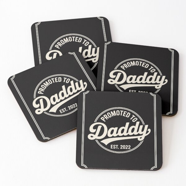 Item preview, Promoted to Daddy Est 2022 designed and sold by Viepenny.