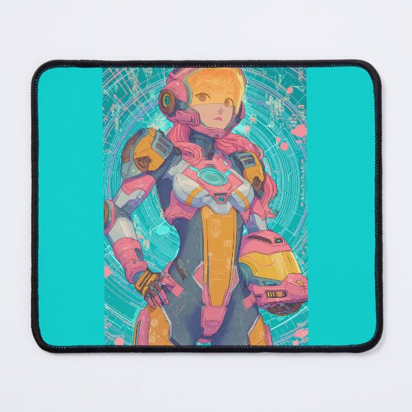 Item preview, Neon Starfighter Girl designed and sold by ArgentoArt.
