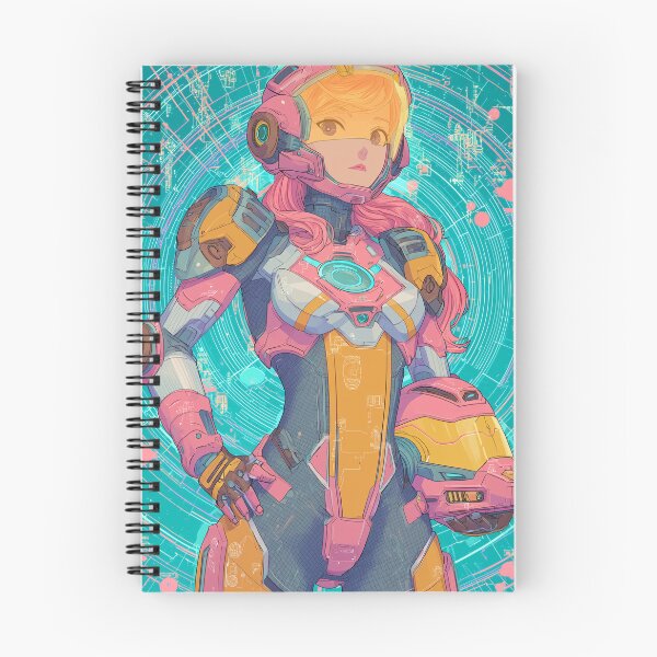 Item preview, Neon Starfighter Girl designed and sold by ArgentoArt.