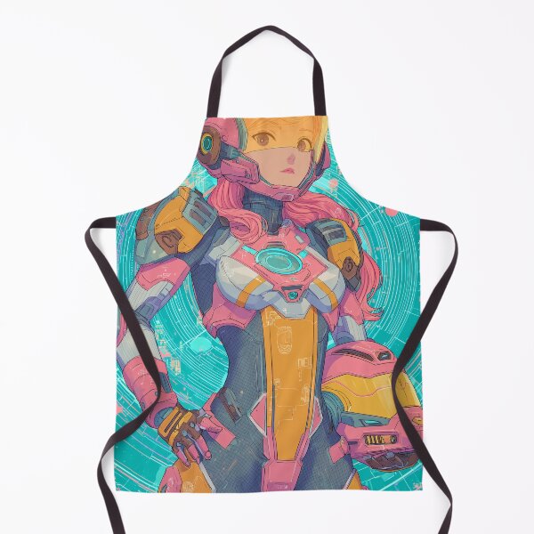 Item preview, Neon Starfighter Girl designed and sold by ArgentoArt.