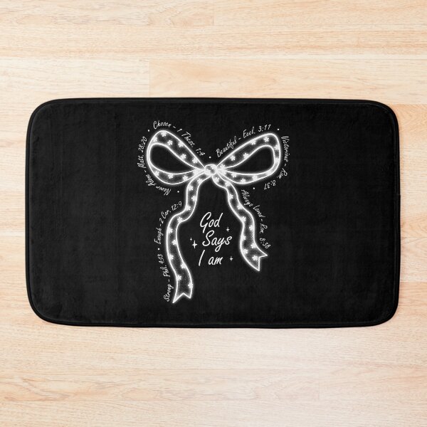 Item preview, God Say I Am Lace Bow Christian Girl Women Bible Verse Jesus designed and sold by EarlineRenee.