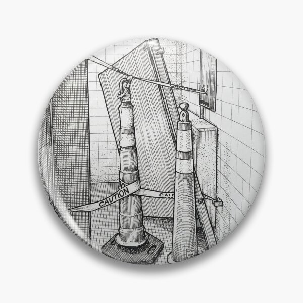 Item preview, Bathroom Stall designed and sold by Naux | Design & Illustration.