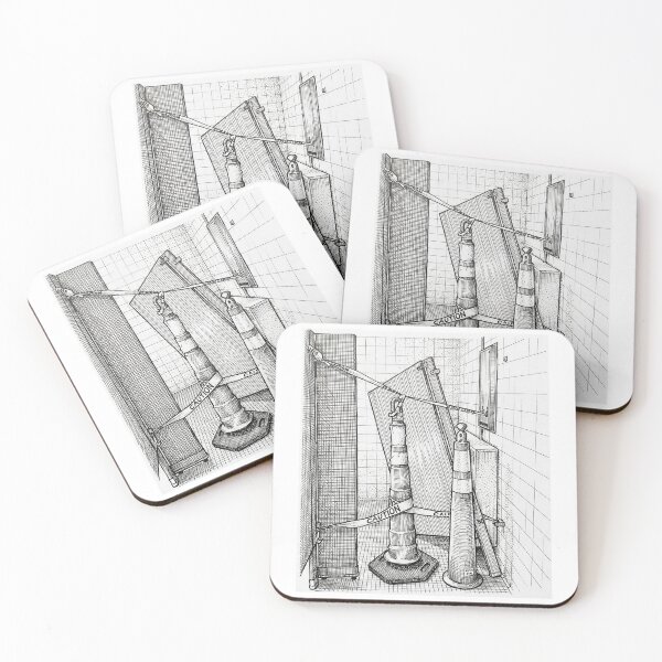 Item preview, Bathroom Stall designed and sold by Naux | Design & Illustration.
