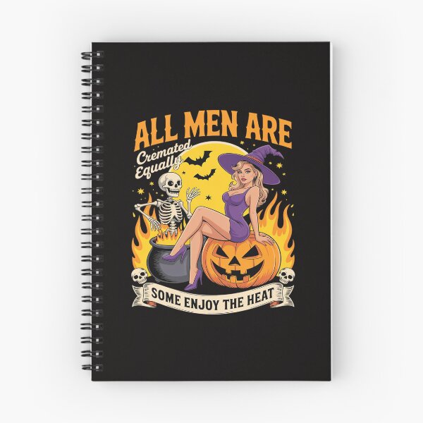 Item preview, Spooky Witch All Men Are Cremated Equal Feminist Halloween designed and sold by ryukaizox1.