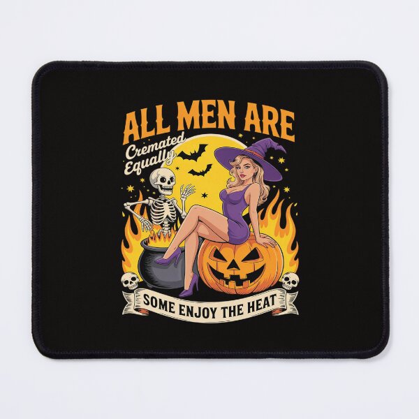 Item preview, Spooky Witch All Men Are Cremated Equal Feminist Halloween designed and sold by ryukaizox1.