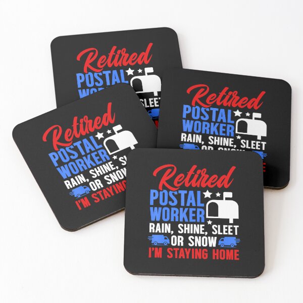 Item preview, Funny Retired Postal Worker Retirement Postman Retirement designed and sold by RuthSheila.