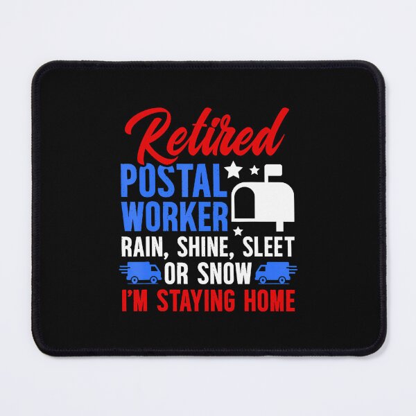 Item preview, Funny Retired Postal Worker Retirement Postman Retirement designed and sold by RuthSheila.