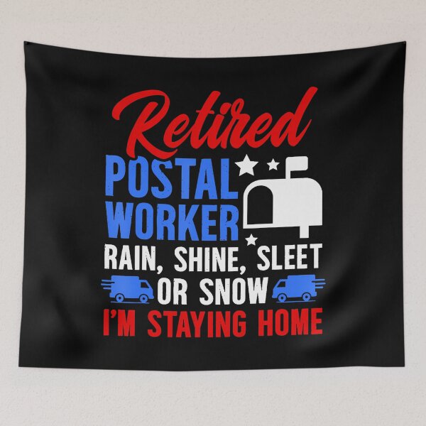 Item preview, Funny Retired Postal Worker Retirement Postman Retirement designed and sold by RuthSheila.