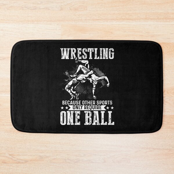 Item preview, Wrestling Because Other Sports Only Require One Ball designed and sold by PeggyBeverly.