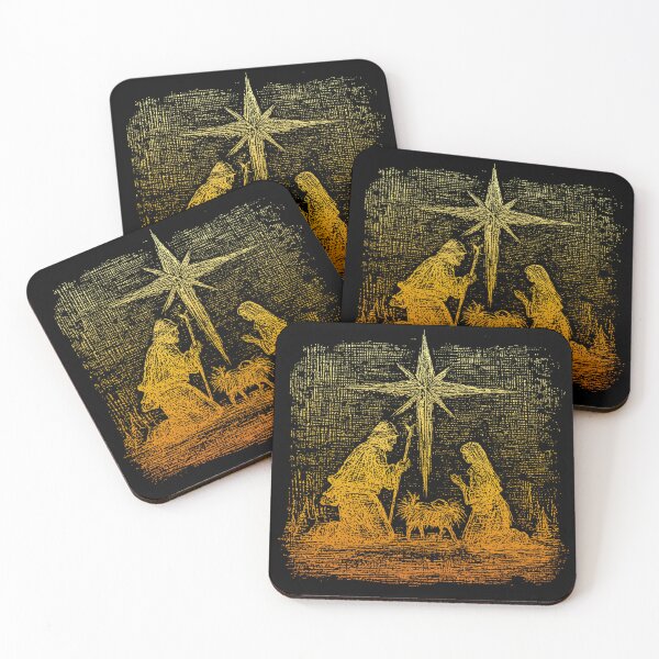 Item preview, The Manger for Dark T-Shirt designed and sold by Sacred-Circle.
