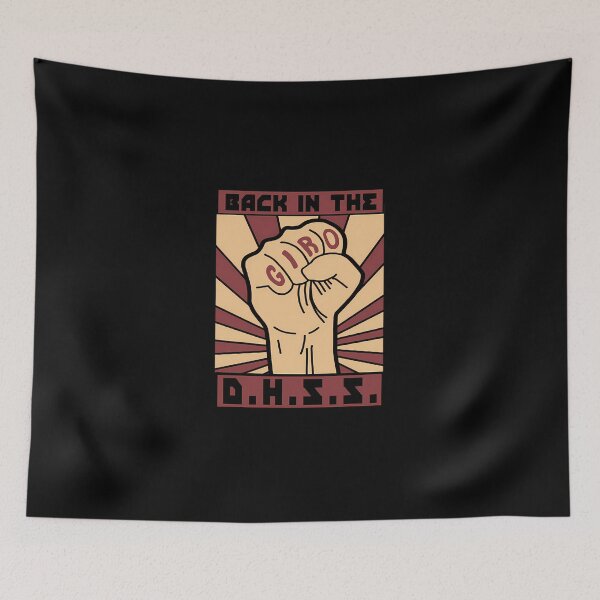 Item preview, Back-In-The-D.H.S.S. designed and sold by DenizDuzg.