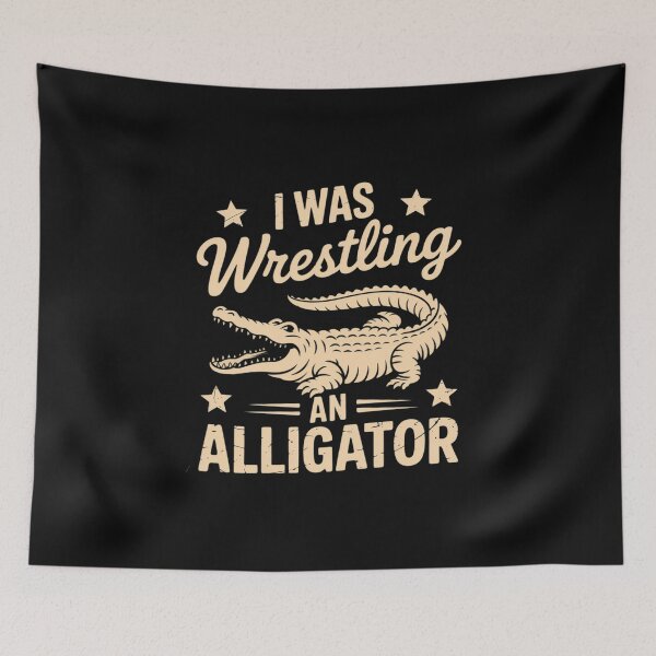 Item preview, I Was Wrestling An Alligator - Handicap Wheelchair Amputee designed and sold by EntroRhim.