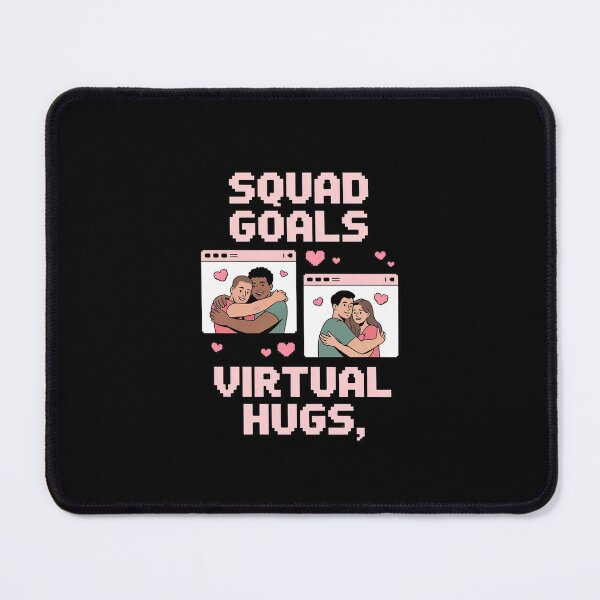 Item preview, Squad Goals Virtual Hugs Real Love Pastel designed and sold by ryukaizox1.
