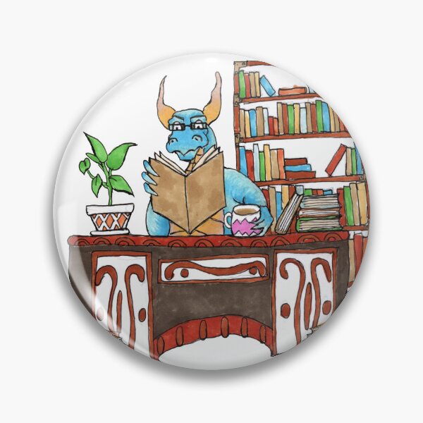 Item preview, The Dragon Librarian designed and sold by McKee Designs.