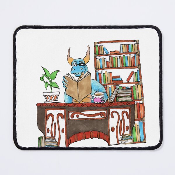 Item preview, The Dragon Librarian designed and sold by McKee Designs.