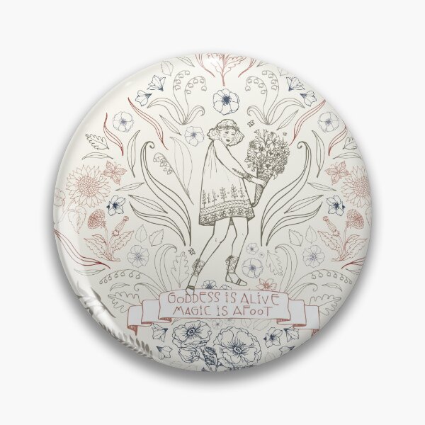 Item preview, Goddess is alive - magic is afoot, Flora; Roman Goddess of Spring designed and sold by Goddessart.
