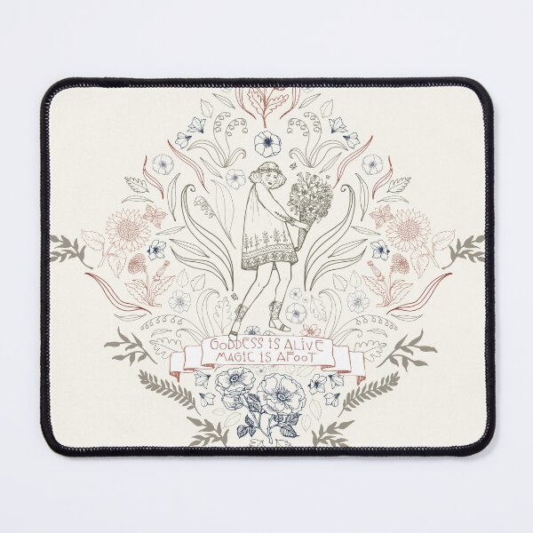 Item preview, Goddess is alive - magic is afoot, Flora; Roman Goddess of Spring designed and sold by Goddessart.