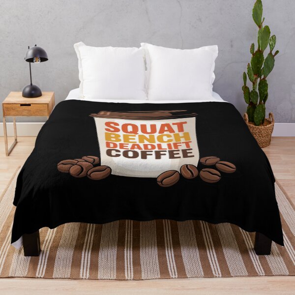 Item preview, SQUAT BENCH DEADLIFT COFFEE designed and sold by Rotasiin.
