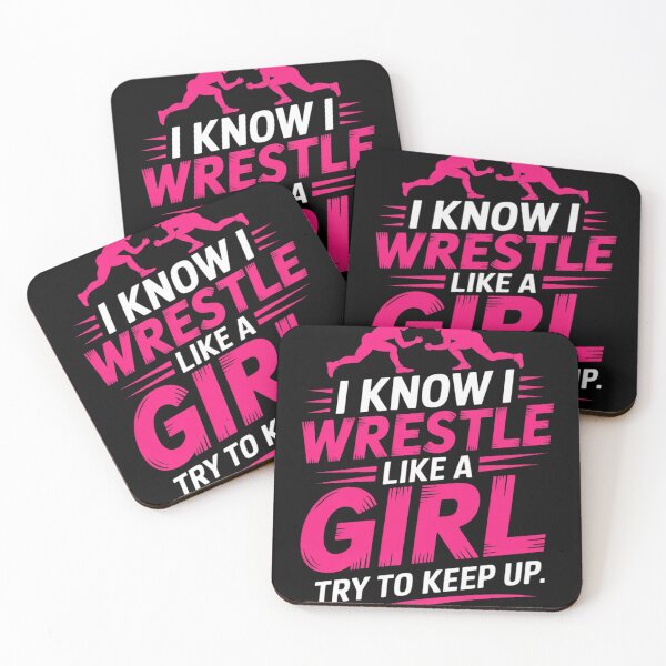 Item preview, Girl Wrestler Gift Cool Female Wrestling Lover Athlete designed and sold by EntroRhim.